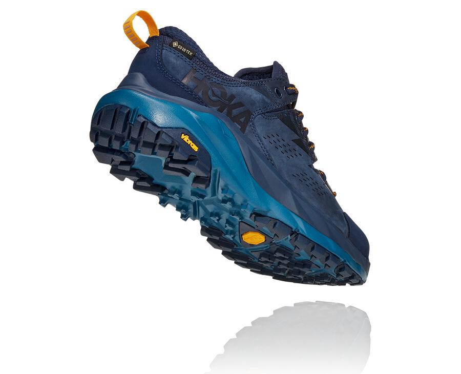 Hoka One One Spor Ayakkabı Kadın Lacivert - Kaha Kısa Gore-Tex - PM4968527